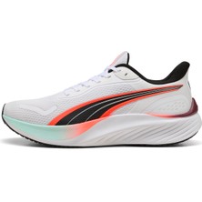 Puma 31077817 Pounce Lite Puma White-Glo Beyaz - Kırmızı Kadın Koşu Ayakkabısı