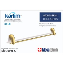 Karlim Dicle Serisi Uzun Havluluk