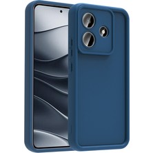 Redmi Note 14 4g Kılıf Yumuşak Dokulu ve Esnek Şık Silikon Kapak Rcv/ananas
