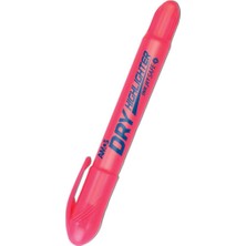 Amos Hld Dry Highlighter Jel Fosforlu Kalem, Pembe