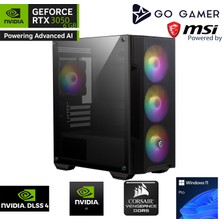 Go Gamer S1029 Intel Core i9 14900KF / 32GB 5600Mhz DDR5 Ram / 1TB SSD / RTX3050 6GB / 240mm Sıvı Soğutma / Windows 11 Pro Masaüstü Bilgisayar