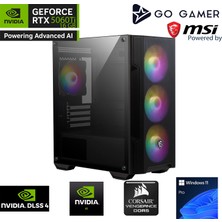 Go Gamer S834 Intel Core I7 13700F / 16GB 5200MHZ Ddr5 / 512GB Nvme SSD / RTX5060TI 16GB / Windows 11 Pro Masaüstü Bilgisayar