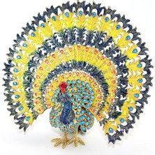 Ttt Swarovski Taşlı Tavuskuşu Model 7