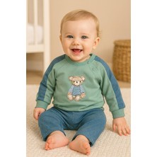 Algeria Bear Detaylı Omuzdan Çıtçıtlı Takım