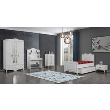 Yuvaset Home Dardason Kupon 3 Kapılı Yavrulu Karyola Genç Odası Takımı