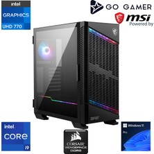 Go Gamer CR43 Intel Core i9 14900K / Z790 / 64GB DDR5 5600Mhz / 1TB NVMe SSD / 360mm Sıvı Soğutma / Windows 11 Pro / CPU Render İş İstasyonu