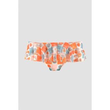 Loya Turuncu Daisy Forest Tek Alt Bikini