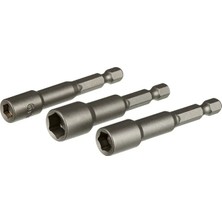 Tomax Manyetik Somun Adaptörü - 3 Lü Set 6,8,10X65 mm
