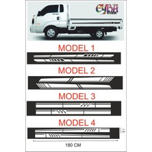 Kamyonet Kasa Sticker -Oto Sticker -Araba Sticker - 190X11CM 2 Adet