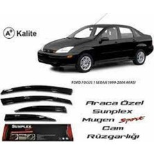 Ford Focus 1 Mugen Cam Rüzgarlığı 1999-2004 Arası 4'lü Sunplex