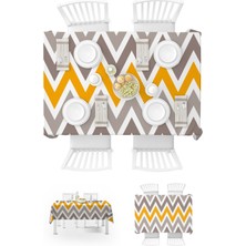 Dijital Baskı Masa Örtüsü - Leke Tutmaz, Yıkanabilir, Kaliteli Mikropetek Kumaş