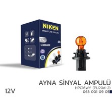 Nıken 12V HPC16WY Ayna Snyl Amp PU20D-2 Amber 10L