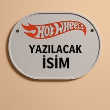 Plasfire Hotwheels Duvar Garajları Için Isimli Tabela (Kişiye Özel ) sadece tabela garaj yok