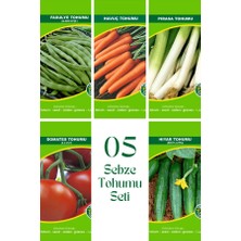 05 Sebze Tohum Seti 5'li Set