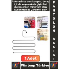 Dayanıklı Kolay Temizlenir Kaymaz Dolap Içi Düzenleme Giysi Havlu Kravat Pantolon Ince Krom Askı