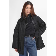 Barbour Kadın Beaufort Yağlı Ceket BK71 Black