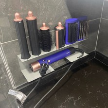 Dyson Airwrap Multistyler ile Uyumlu Düzenleyici Stand Banyo Askısı Concrete Gray