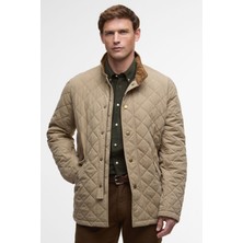Barbour Shoveler Kapitone Ceket Military Brown