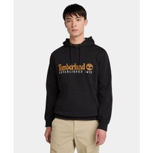 Timberland Establıshed 1973 Embroidered Logo Loopba Erkek Siyah Sweatshirt TB0A5MX80011