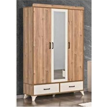 Yuvaset Home Dardason Defne 3 Kapılı Dolap