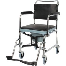 Klozetli Tekerlekli Sandalye | Tuvaletli Sandalye | Banyo Sandalyesi