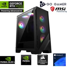 Go Gamer S1095 Intel Core i9 14900KF / 64GB 5600Mhz DDR5 Ram / 2TB NVMe SSD Gen4 / RTX5070Ti 16GB / 240mm Sıvı Soğutma / Windows 11 Pro Masaüstü Bilgisayar