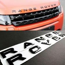 Range Rover Kaput Veya Bagaj Yazısı Siyah Oem