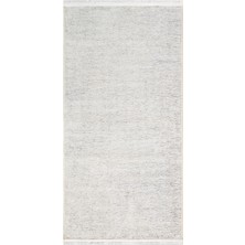 Hali.Net 80x200 cm Krem Azade İskandinav Modern Nordik Halı | Balkon Halısı Mutfak Koridor Halı | Hav Vermez Leke Tutmaz | AZADE-8208S