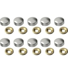 Krom Vida Tapası 20 mm 10 Adet