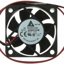 Delta AFB0512HB ,50X15MM 12VDC 14-Cfm 2-Kablo Fan
