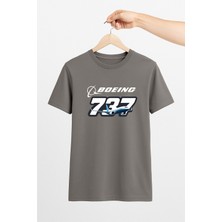 Vecihi Geliyor Boeing 737 Unisex Tshirt Pilot - Havacı - Uçak Tutkunu Hediye