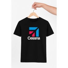 Vecihi Geliyor Cessna Unisex Tshirt Pilot - Havacı - Uçak Tutkunu Hediye