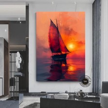 Denizcilik Temalı Kanvas, Yelkenli ve Gemi Baskıları, Ev Hediyesi