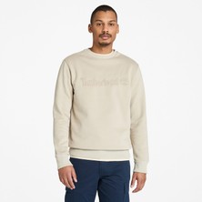 Timberland Hampthon Crew Neck Erkek Bej Sweatshirt TB0A6VG6CY21