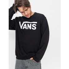 Vans Vans Classıc Iıı Crew Erkek Siyah Sweatshirt VN000JSFBLK1