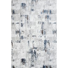 Hali.Net 100x150 cm Gri Açık Gri Lekeli Modern Soyut Yıkanabilir Halı | Salon Mutfak Halısı | Leke Tutmaz Hipoalerjenik | CREA_FİLİKA-11250K