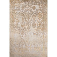 Hali.Net 80x150 cm Bej Artemis Vintage Klasik Antika Halı | Mutfak Balkon Salon Halısı | Hav Vermez Leke Tutmaz | ARTEMİS_INSPİRATİON-650D
