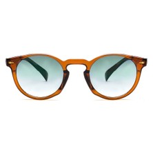 Golden Hour Kahverengi Unisex Yuvarlak Güneş Gözlüğü APSI002407--47 Ekartman