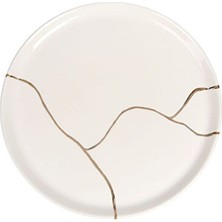 Porland Spirits Altın Yaldız Düz Tabak 24cm