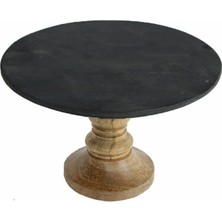 Porland Patna Siyah Kek Standı 25 Cm