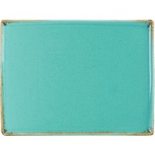 Porland Seasons Turkuaz Kahvaltı Tabağı 35 Cm