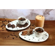 Porland Ruby Veni Vidi 2li Kahve İkram Takımı 85cc