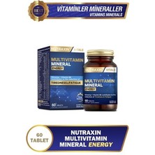 Nutraxin Multivitamin Mineral Energy Complex 60 Tablet