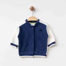 Çıtçıtlı Hırka Lacivert