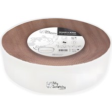 M-Pets My Scratchy Maryland Karton Kedi Tırmalaması Beyaz