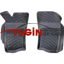 Fiat Palio Panelvan 2 Parça 1998 3D Havuzlu Paspas Siyah