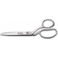 Rıza M-A3157-8 Tekstil / Yatık Regula Makası No: 8 Inç / 20,32 cm - Nikel Kaplama