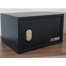 Pistole Garaj Çelik, Yüksek Güvenlikli, Anahtar Kilit Mekanizmalı, Para ve Değerli Eşya Kasası
