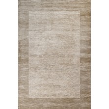 Hali.Net 80x150 cm Krem Karamel Modern Lüks Halı | Mutfak Balkon Salon Halısı | Hav Vermez Leke Tutmaz | KRM_PRAG-004A