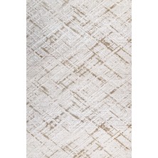 Hali.Net 80x150 cm Krem Karamel Modern Lüks Halı | Mutfak Balkon Salon Halısı | Hav Vermez Leke Tutmaz | KRM_KAFTAN-004A